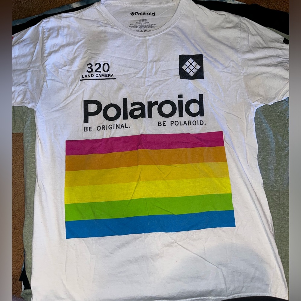 Vintage Men’s Polaroid T-Shirt — size L